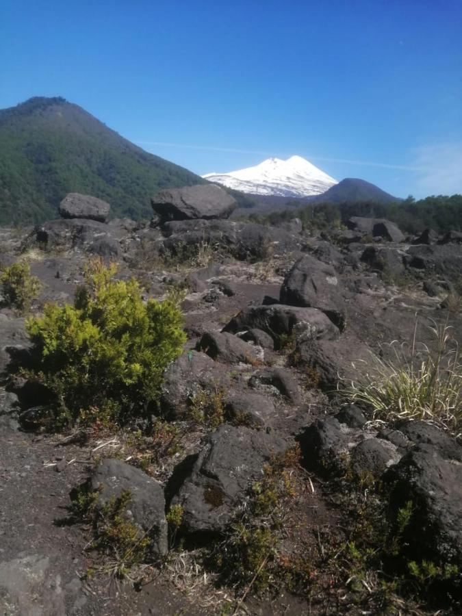 Cabana May Pao, Para 3 En Melipeuco Cerca Del Parque Nacional Conguillio Extérieur photo